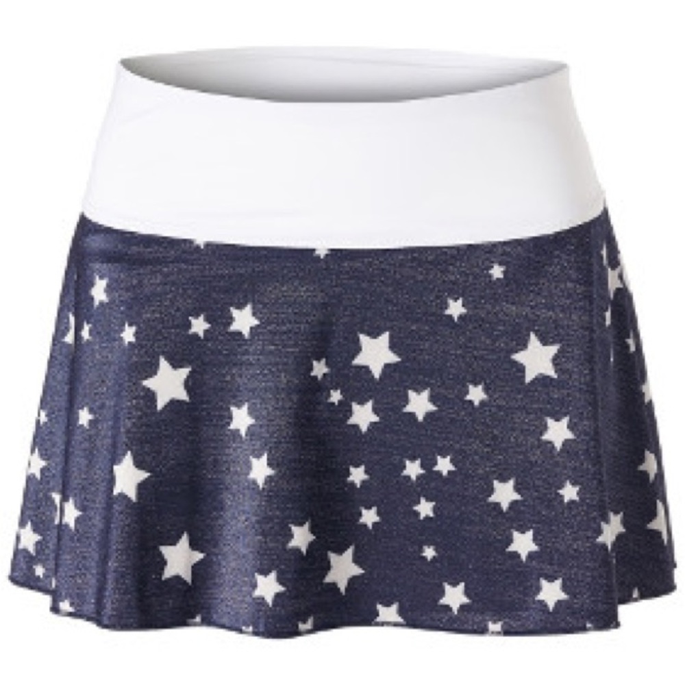 Fila blue and white stars heritage tennis skirt skort size XS
